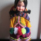 12 " Ethnic Peruvian Doll  handmade in Peru NEW
