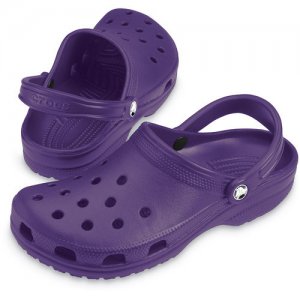 Crocs Kids Cayman Shoes - Grape Size C6/C7  BRAND NEW