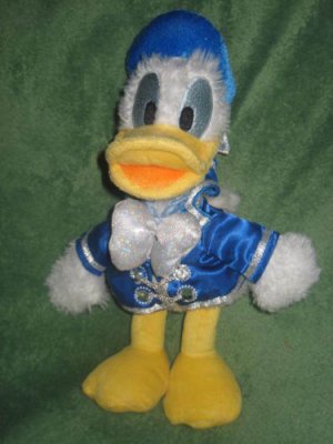 Disney Dream Friends Donald Duck Blue Coat Plush Toy