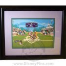 Disney Framed Pin Set - Pin Trading University - Game Day / BRAND NEW