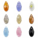 50 x wholesale Swarovski Elements Crystal Briolette Pendants 6010 13x6.5mm
