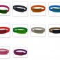 wholesale 8mm Silicone bracelets  fits 8mm slider charns and 8mm letter slider mix color 200pcs
