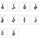 Number Pendants Wholesale Number Pendants Cheap Number Pendants 500pcs mixed