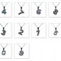 Number Pendants Wholesale Number Pendants Cheap Number Pendants 100pcs mixed