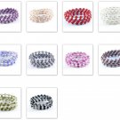 wholesale fashion braceletes ,beaded ,mix color 50pcs