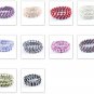 wholesale fashion braceletes ,beaded ,mix color 50pcs