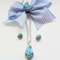 Handcrafted Polymer Clay Toddler Boutique Set - Kawaii Raindrop