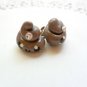 Handcrafted Kawaii Poop Post Earring Set - Novelty Tween/Teen/Adult