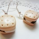 Handcrafted Yummy Smores Dangled Earrings