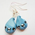 Handcrafted Kawaii Rain Drop Dangled Earrings