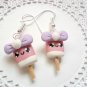 Handcrafted Kawaii Creamcicle Dangled Earrings