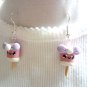 Handcrafted Kawaii Creamcicle Dangled Earrings