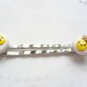 Handcrafted Polymer Clay Kawaii Bacon & Egg Bobby Pins (Adult Size)