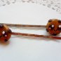 Handcrafted Polymer Clay Kawaii Cookie Bobby Pins (Adult size)