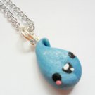 Handcrafted Polymer Clay Kawaii Raindrop Necklace