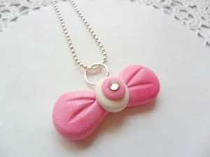 Handcrafted Princess Bow Necklace