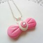 Handcrafted Princess Bow Necklace