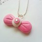 Handcrafted Princess Bow Necklace