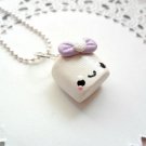 Handcrafted Polymer Clay Kawaii Marshgirl Necklace