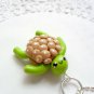 Handcrafted Polymer Clay Kawaii Turtle Necklace
