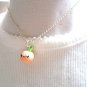Handcrafted Kawaii Peach Necklace