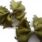 Green Olive Hair Bow Set