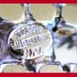 Glitzy JOSEPH WIESNER Rhinestone BRACELET-Ruby Red and Clear