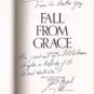 SIGNED-LARRY COLLINS-Fall From Grace-First ED HB DJ-1985
