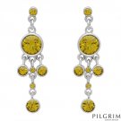 PILGRIM SKANDERBORG, DENMARK Crystal Earrings