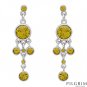 PILGRIM SKANDERBORG, DENMARK Crystal Earrings