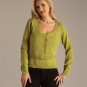 Shu Shu Cropped Knit Cardigan Size S