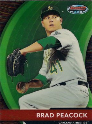 2012 Bowman's Best  BB10 Brad Peacock
