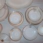 VTG SALEM CHINA STREAMLINE ART DECO 43 PIECE SET 1940'S