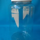 QTY-4-1-Gallon-128-oz-PET-Plastic-Clear-Jar-With-Lid 4in Opening-BPA FREE!