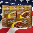 MRE Style HEATERMEAL EX -Assorted Emergency Preparedness Survival Food Lot-4 case of 12- 48 Meals!