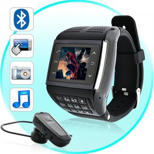 Panther - Quad Band Touchscreen Mobile Phone Watch + Keypad