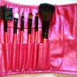 Deluxe pocket makeup brushes Set (6 pieces with carrying case)