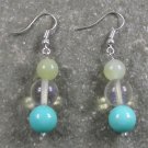 Jade Quartz STERLING SILVER EARRINGS