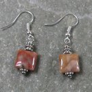 Crazy Agate STERLING SILVER EARRINGS