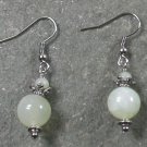 New Jade Sterling Silver Earrings