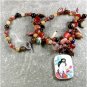 MING DYNASTY POTTERY SHARD AGATE JASPER NECKLACE