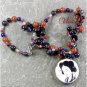 POTTERY SHARD JADE AGATE JASPER NECKLACE