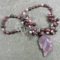 CHOCOLATE AVENTURINE COFFEE JASPER PEARLS NECKLACE