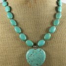 BLUE TURQUOISE NECKLACE
