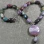 CHUNKY LACE AGATE & FANCY JASPER NECKLACE