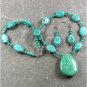 TURQUOISE NECKLACE/EARRINGS SET