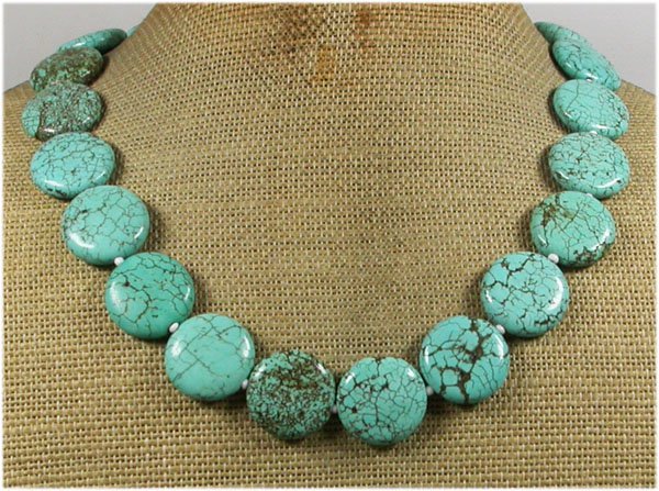 Handmade TURQUOISE NECKLACE