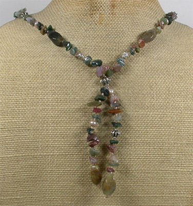 Handmade NATURAL FANCY JASPER NECKLACE
