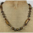 Handmade NATURAL TIGER EYE NECKLACE