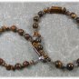 Handmade NATURAL TIGER EYE NECKLACE